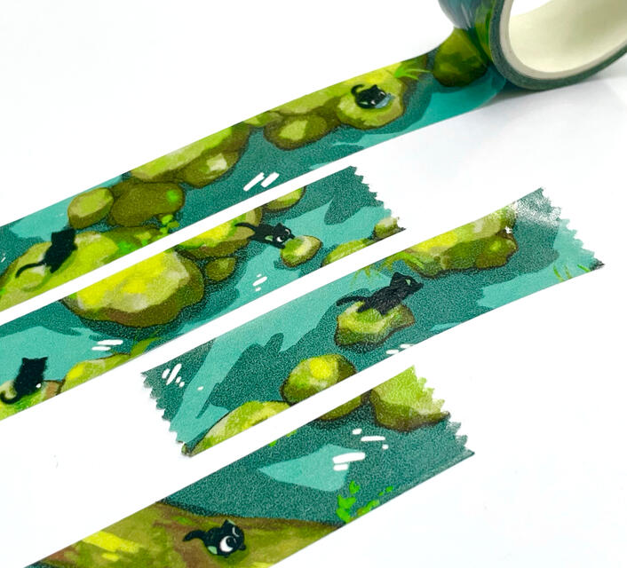 Cat washi tape